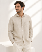 Linen Long sleeve Shirt