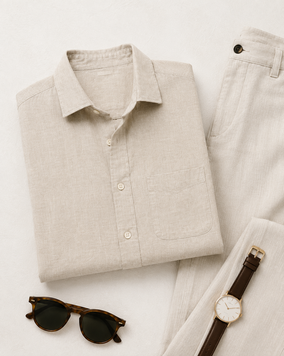 Linen Long sleeve Shirt