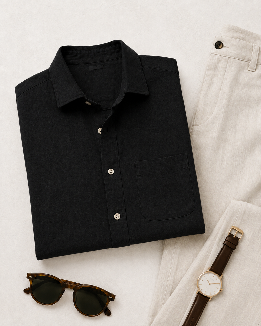 Linen Long sleeve Shirt