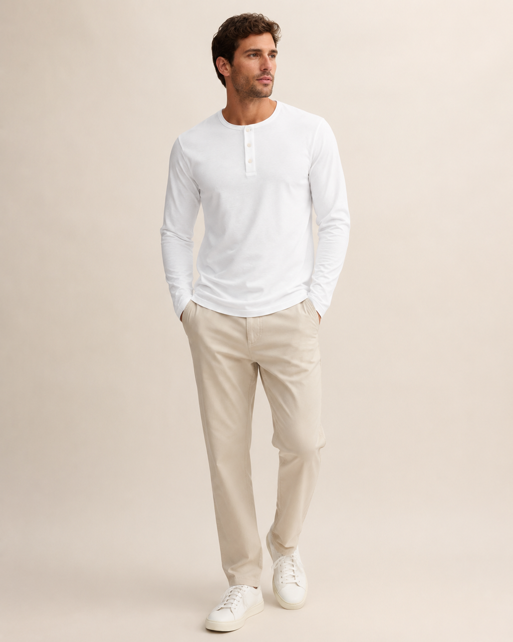 Henley Long Sleeve Shirt