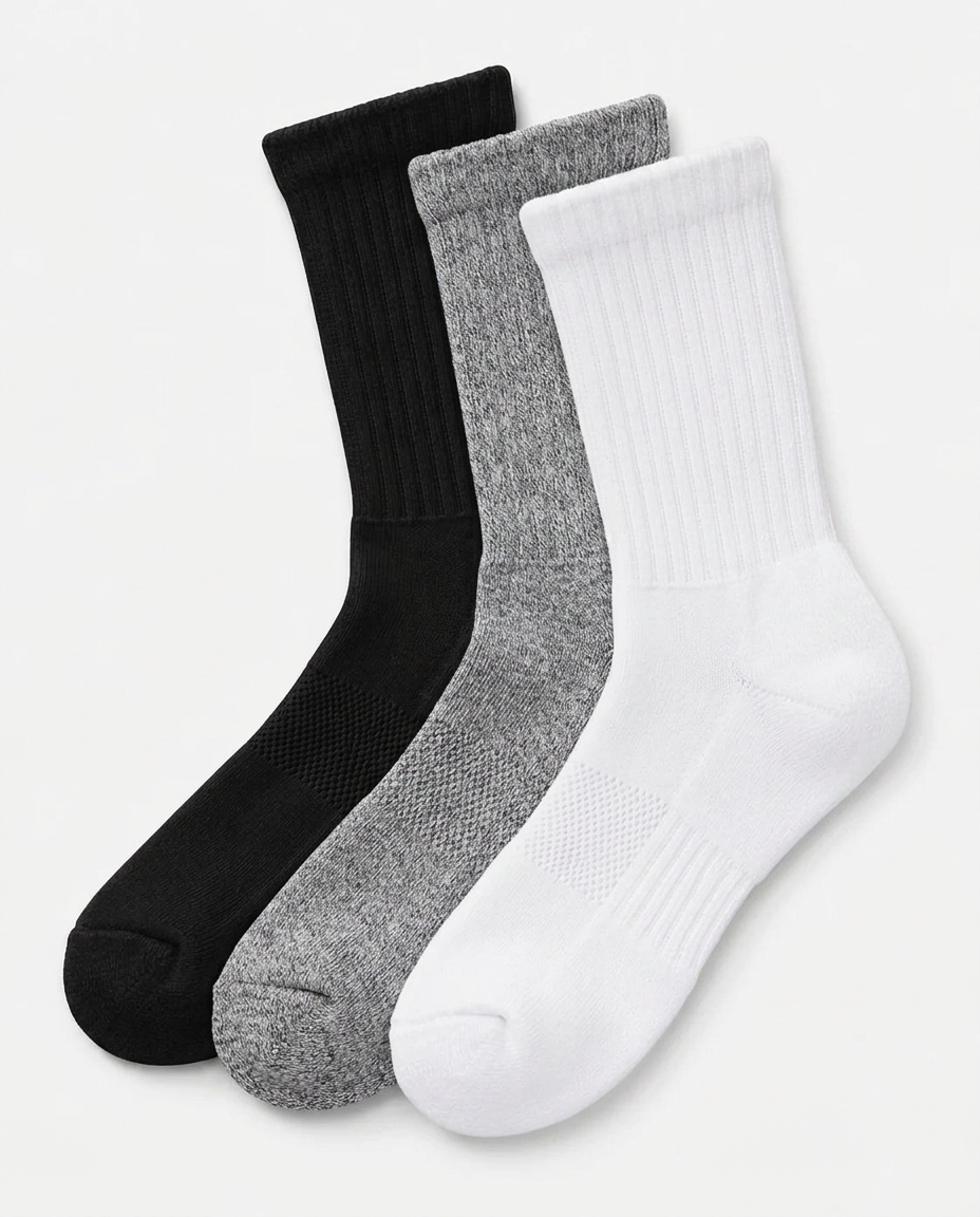 Athletic 3PK Socks (One-Size)
